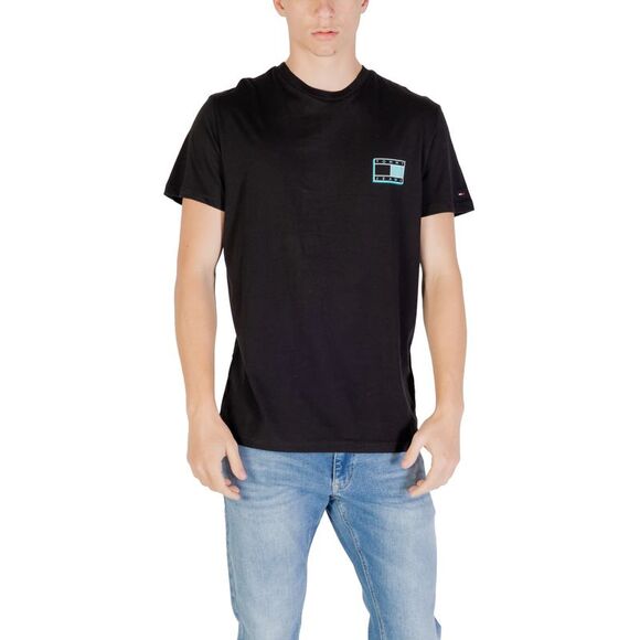Tommy Hilfiger Jeans Tommy Jeans Logo Tee Men black Shirts